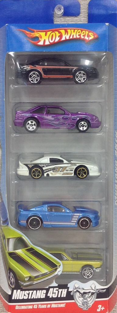 ’65 Mustang Hardtop  - Mustang 45th Anniversary 5-Pack toy car collectible - Main Image 1