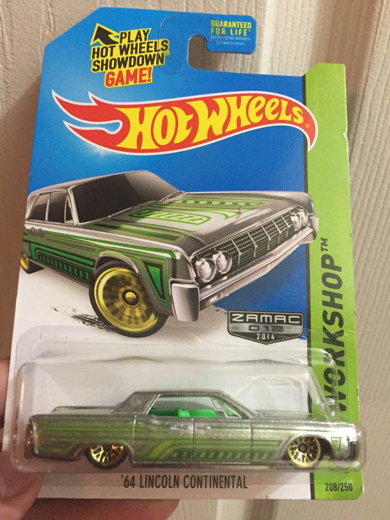 ’64 Lincoln Continental - ’14 HW Workshop toy car collectible - Main Image 1