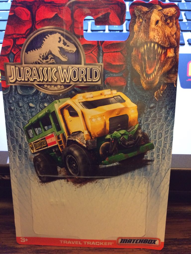Matchbox Jurassic World Travel Tracker  toy car collectible - Main Image 2