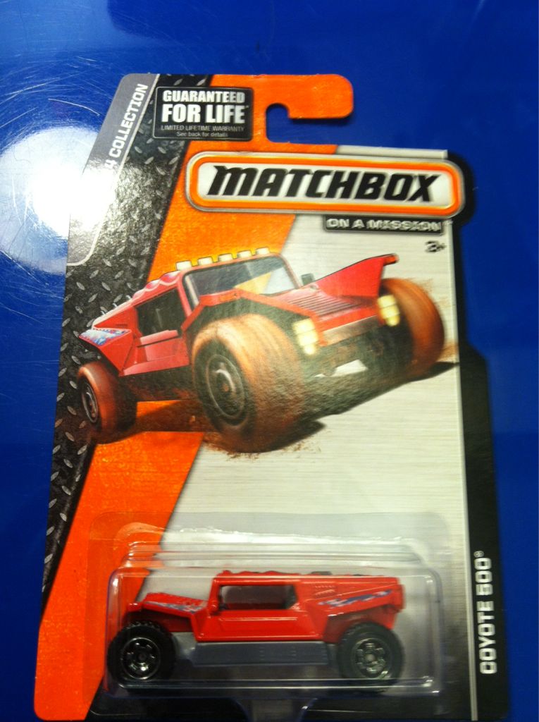 Coyote 500 - 2014 MBX Collection toy car collectible - Main Image 1