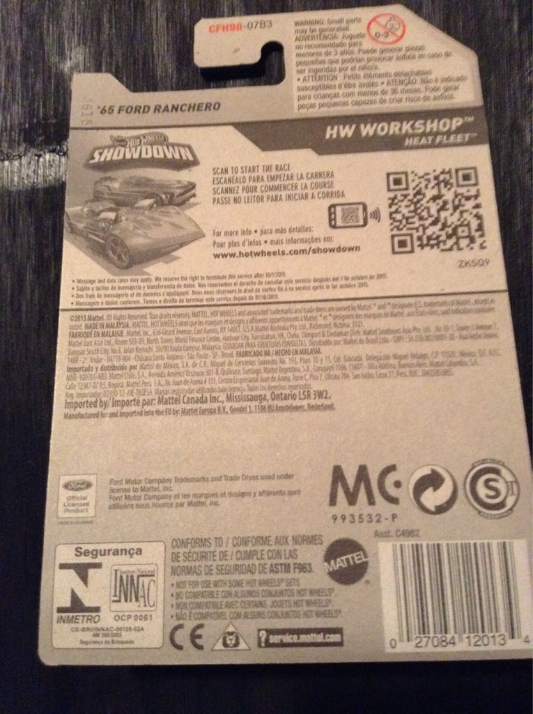 65 Ford Ranchero - HW WORKSHOP toy car collectible - Main Image 2