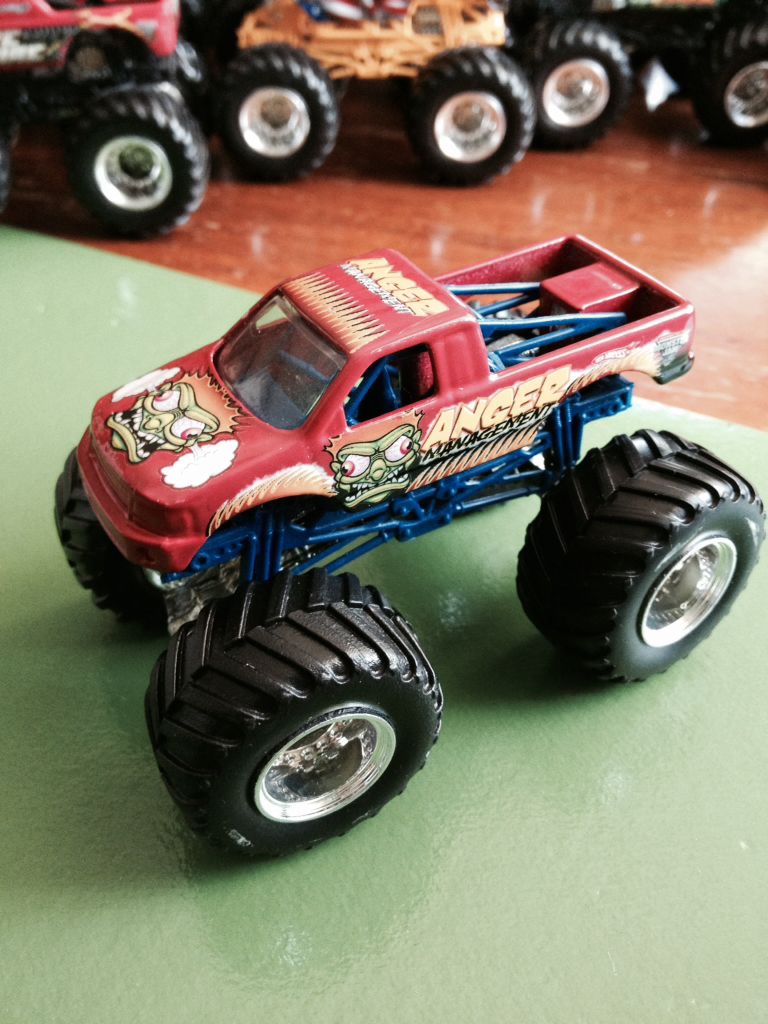 Monster Jam Anger Management - Monster Jam toy car collectible - Main Image 1