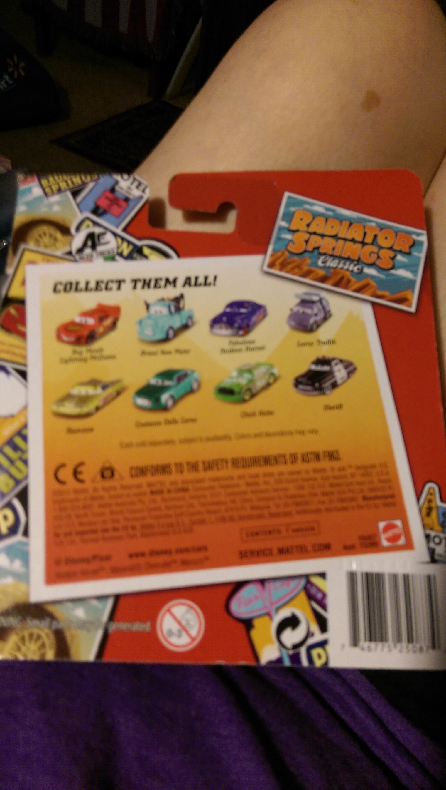 Bug Mouth McQueen - (2007 - Supercharged) SINGLES (44) toy car collectible - Main Image 2