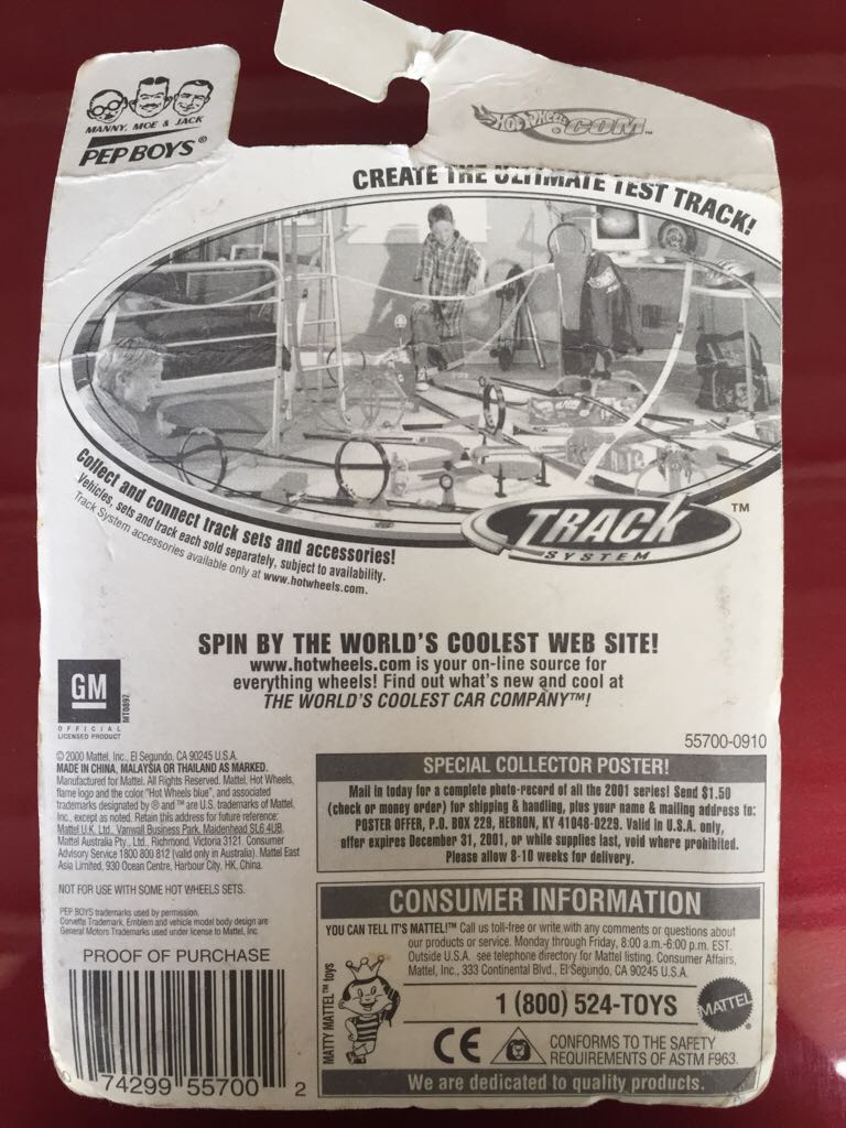 Hot Wheels - HW Pep Boys toy car collectible - Main Image 2