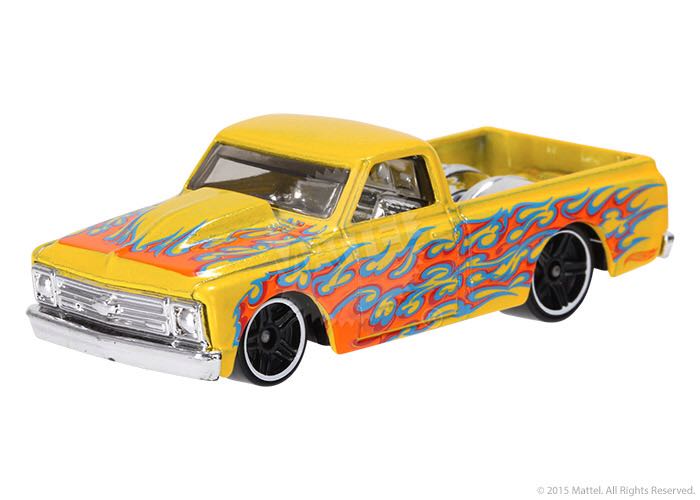 Chevrolet C10 - 2015 - HW Workshop - Heat Fleet toy car collectible - Main Image 2