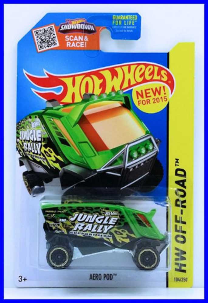 Aero Pod - ’15 HW Off-Road toy car collectible - Main Image 4