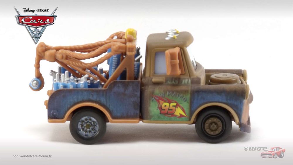 Mater with Allinol Cans - (2015 - Cars 2015) TOKYO PARTY (10) toy car collectible - Main Image 3