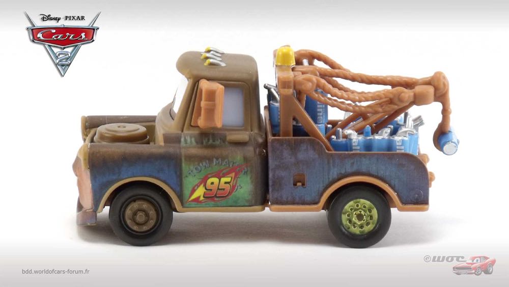 Mater with Allinol Cans - (2015 - Cars 2015) TOKYO PARTY (10) toy car collectible - Main Image 4