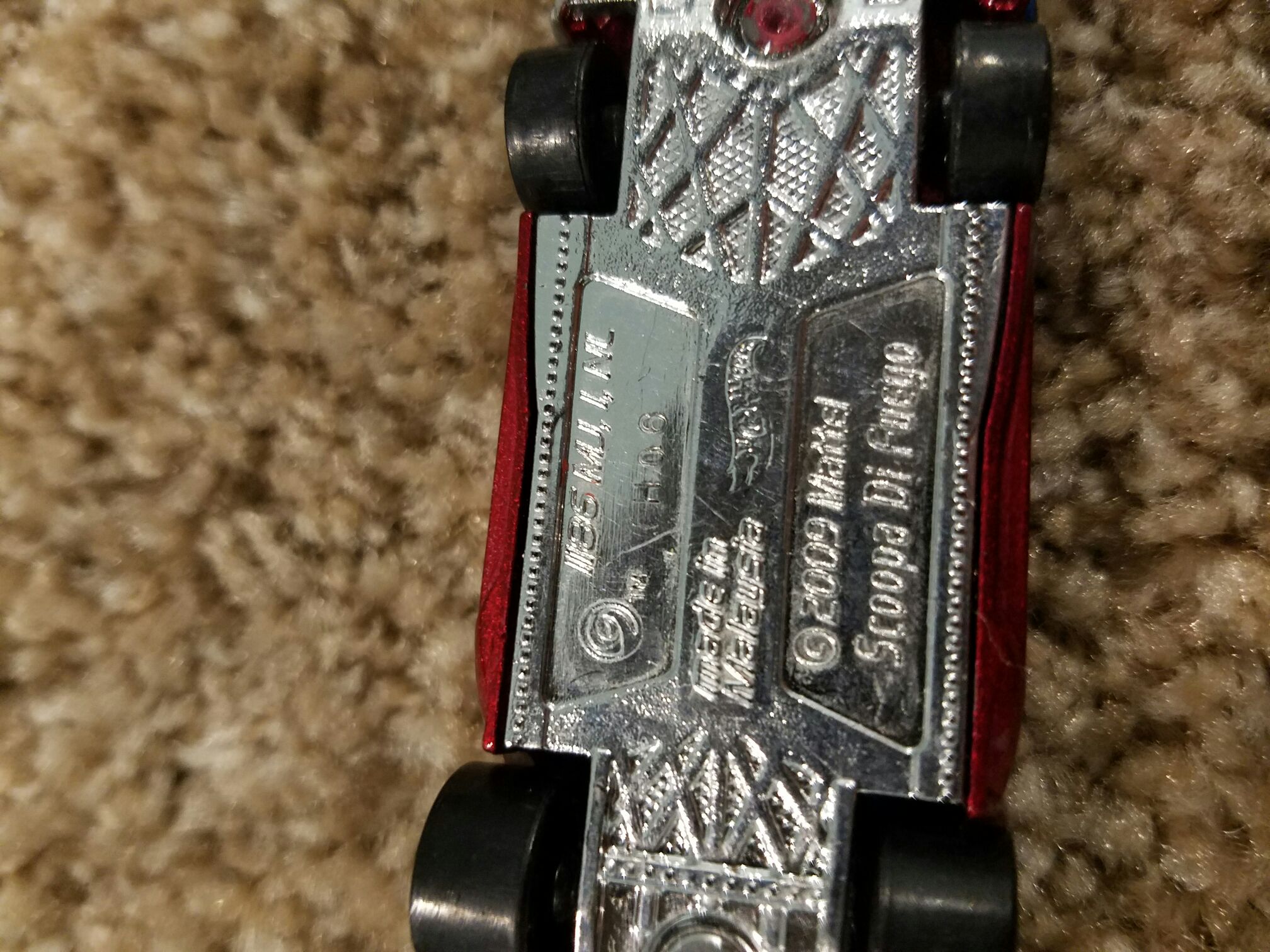 2013 Hw Scoopa Di  Fuego - HW Stunt-2013 HW Drift Race toy car collectible - Main Image 2