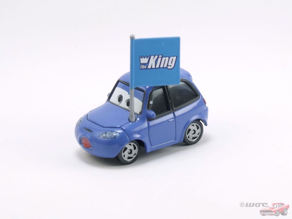 Matthew ”True Blue” McCrew - (2015 - Cars 2015) RACE FANS (9) toy car collectible - Main Image 2