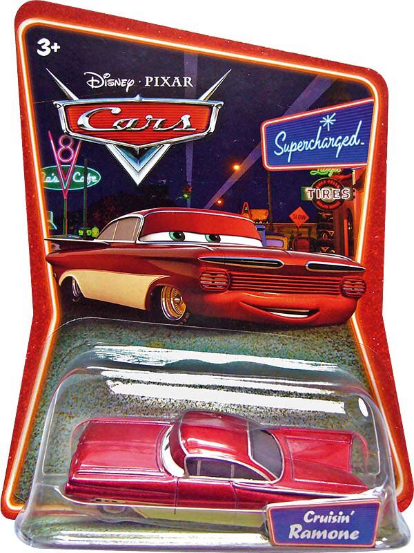 Cruisin’ Ramone - CARS - (2) Supercharged Card (Single) toy car collectible - Main Image 1