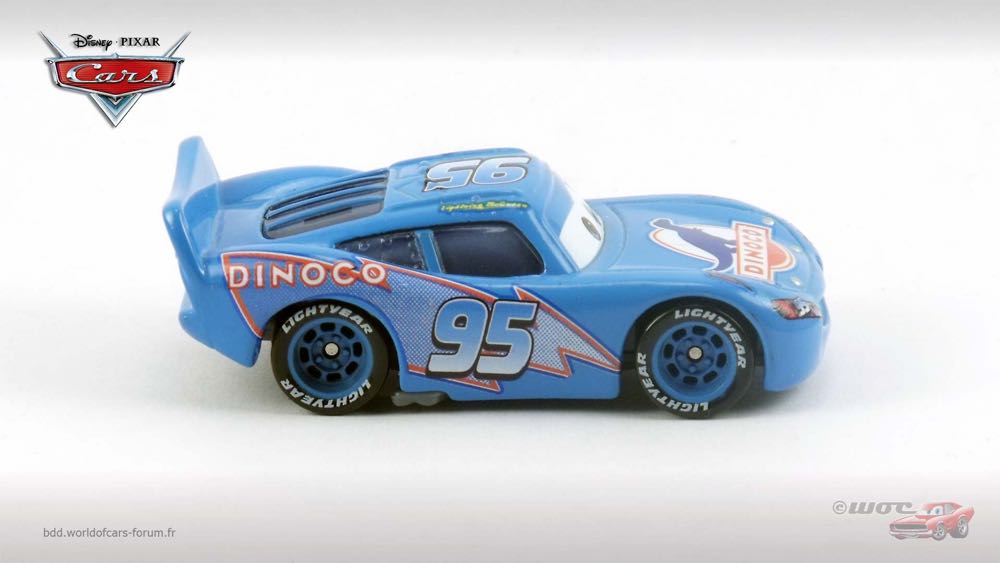 Dinoco McQueen - (2007 - Supercharged) SINGLES (44) toy car collectible - Main Image 3