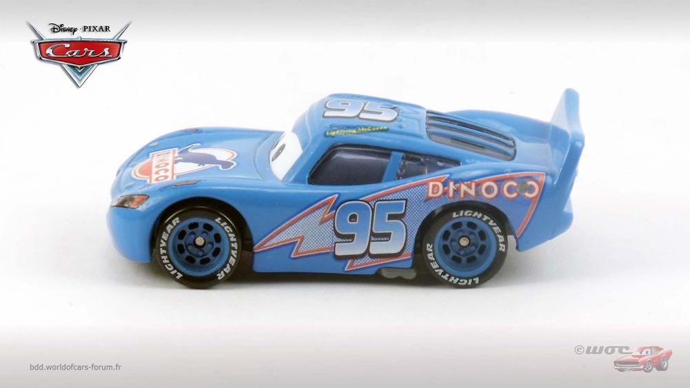 Dinoco McQueen - (2007 - Supercharged) SINGLES (44) toy car collectible - Main Image 4