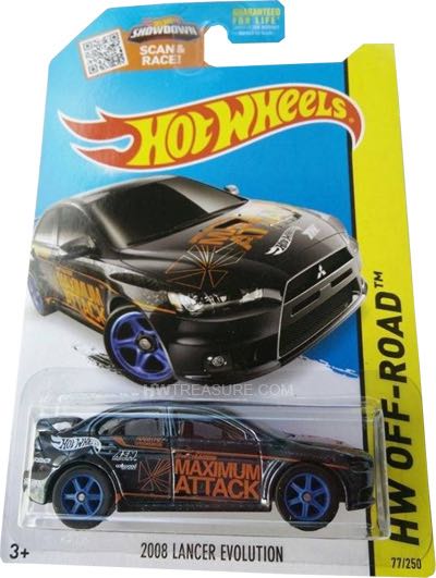Super Secret Treasure Hunt 2015 Lancer - ’15  HW Off-Road toy car collectible - Main Image 2