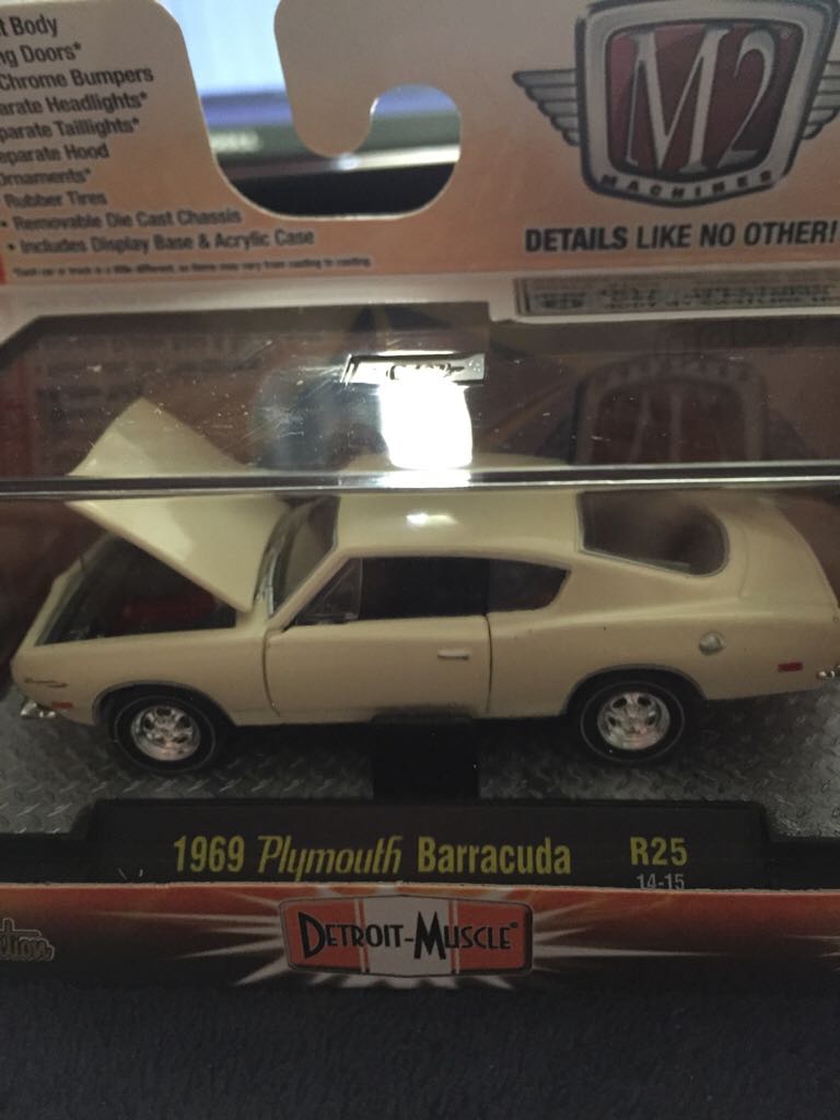 1969 Plymouth Barracuda - Detroit -muscle toy car collectible - Main Image 1