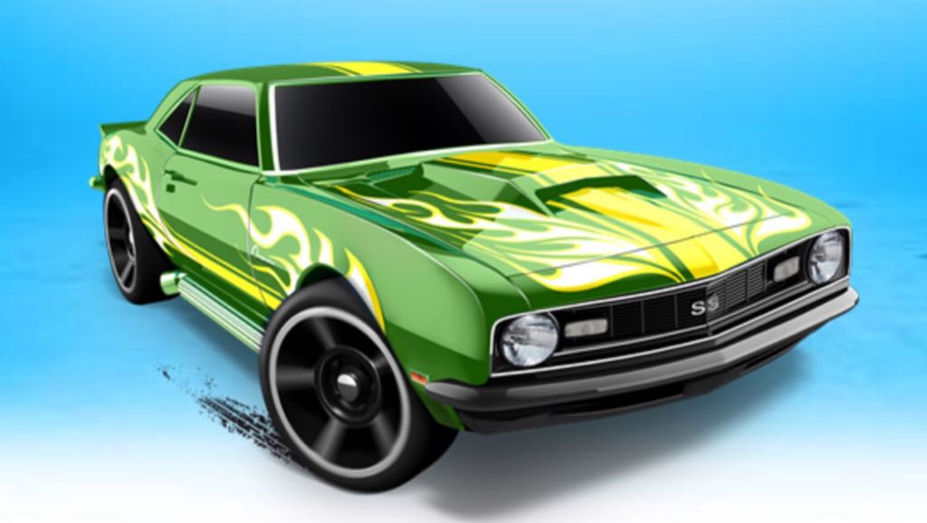 Hot Wheels Copo Camaro ’68 - HW WORKSHOP toy car collectible - Main Image 2