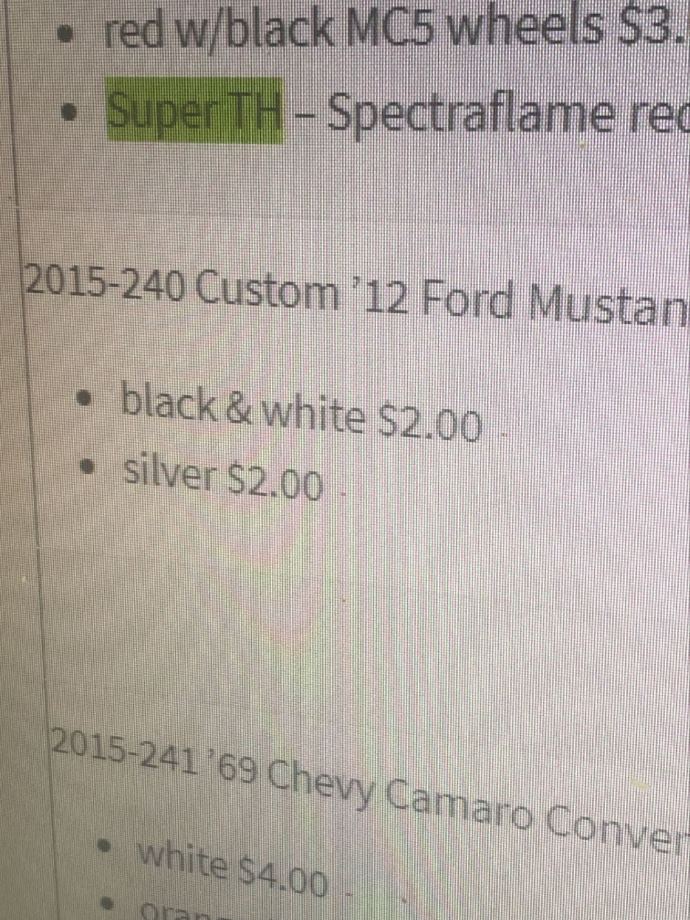 Custom ’12 Ford Mustang - 2015 - HW Workshop - Drift Race toy car collectible - Main Image 3