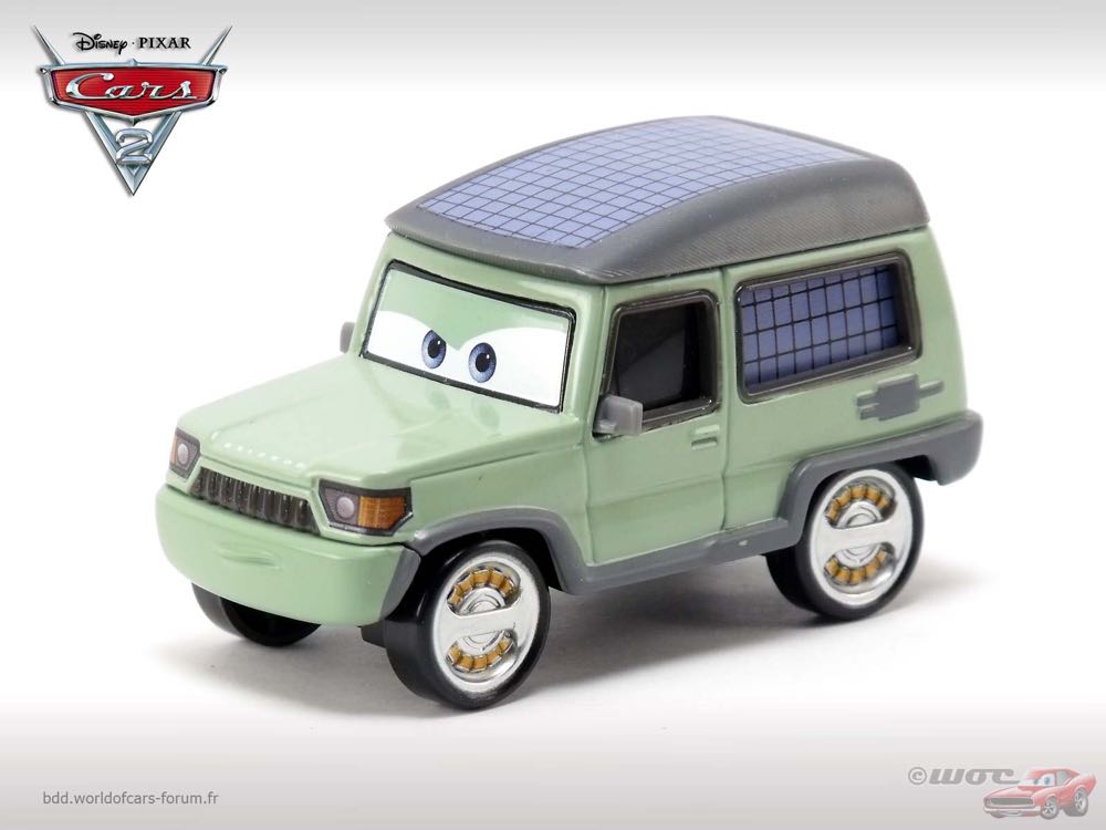 Miles Axlerod - (2011 - Cars 2) MOVIE MOMENTS (54) toy car collectible - Main Image 2