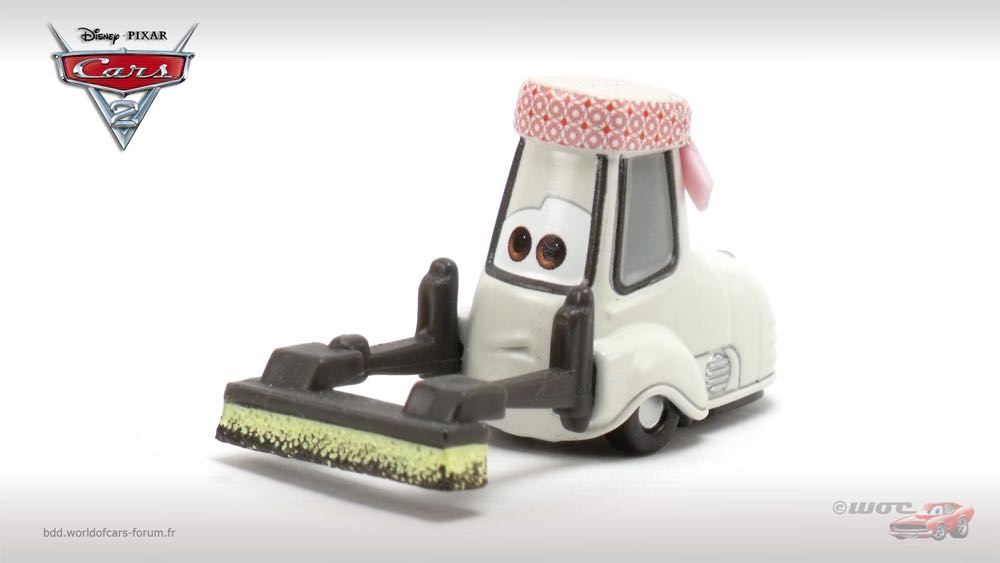 Tokyo Party Staff # 1 - (2011 - Cars 2) MOVIE MOMENTS (54) toy car collectible - Main Image 2