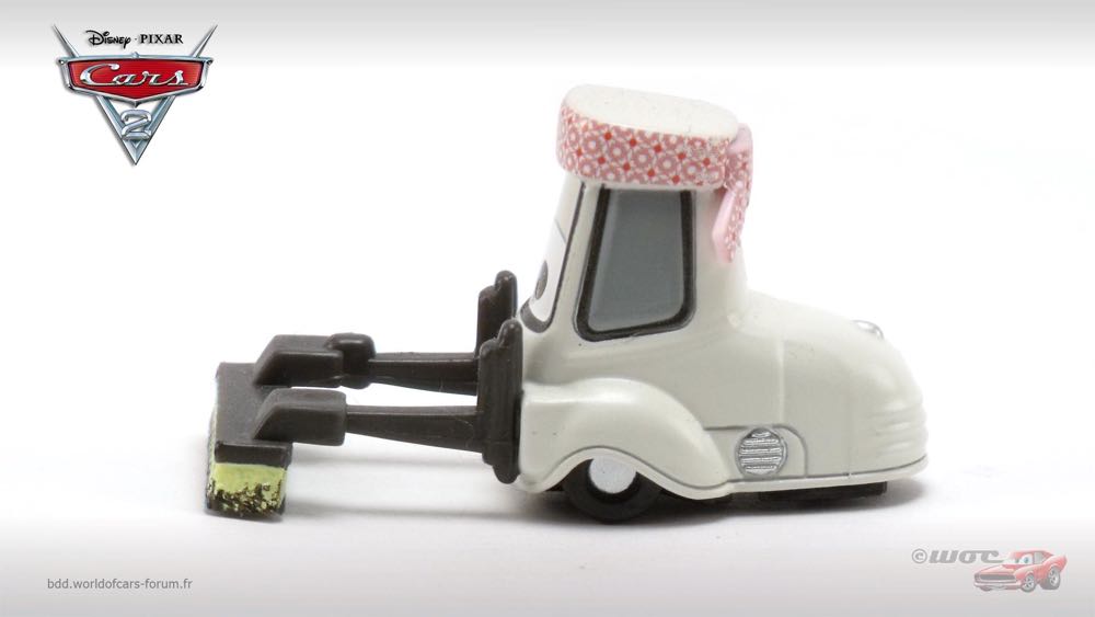 Tokyo Party Staff # 1 - (2011 - Cars 2) MOVIE MOMENTS (54) toy car collectible - Main Image 4