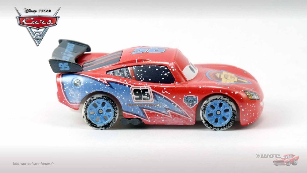 Lightning McQueen - (2015 - Cars 2015) ICE RACERS (17) toy car collectible - Main Image 3