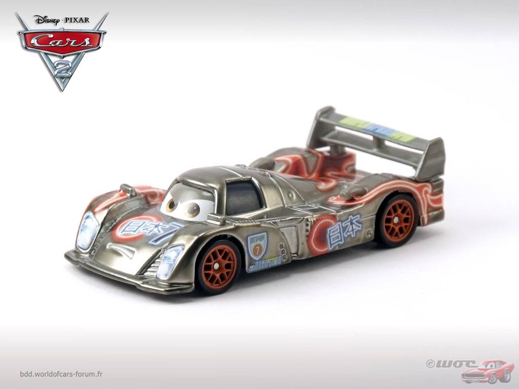 Shu Todoroki - (2014 - World of Cars) NEON RACERS (12) toy car collectible - Main Image 2