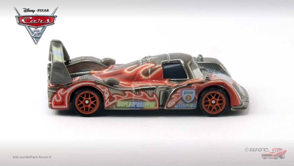 Shu Todoroki - (2014 - World of Cars) NEON RACERS (12) toy car collectible - Main Image 3
