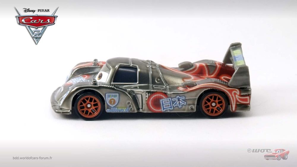 Shu Todoroki - (2014 - World of Cars) NEON RACERS (12) toy car collectible - Main Image 4