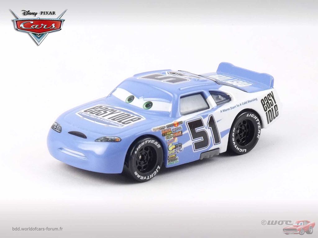 Rudy ”Easy” Oaks - (2015 - Cars 2015) PISTON CUP (18) toy car collectible - Main Image 2