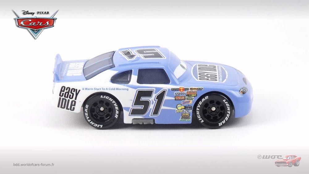 Rudy ”Easy” Oaks - (2015 - Cars 2015) PISTON CUP (18) toy car collectible - Main Image 3