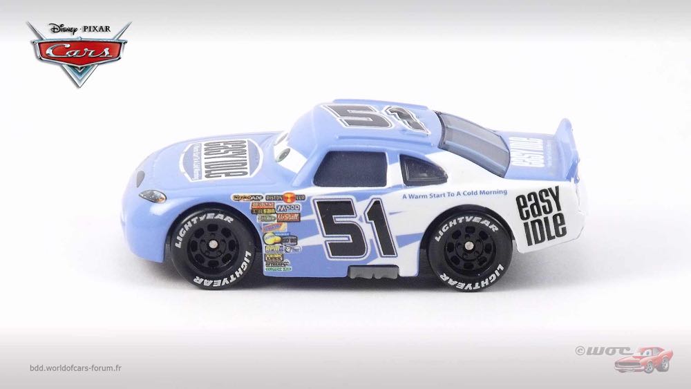 Rudy ”Easy” Oaks - (2015 - Cars 2015) PISTON CUP (18) toy car collectible - Main Image 4