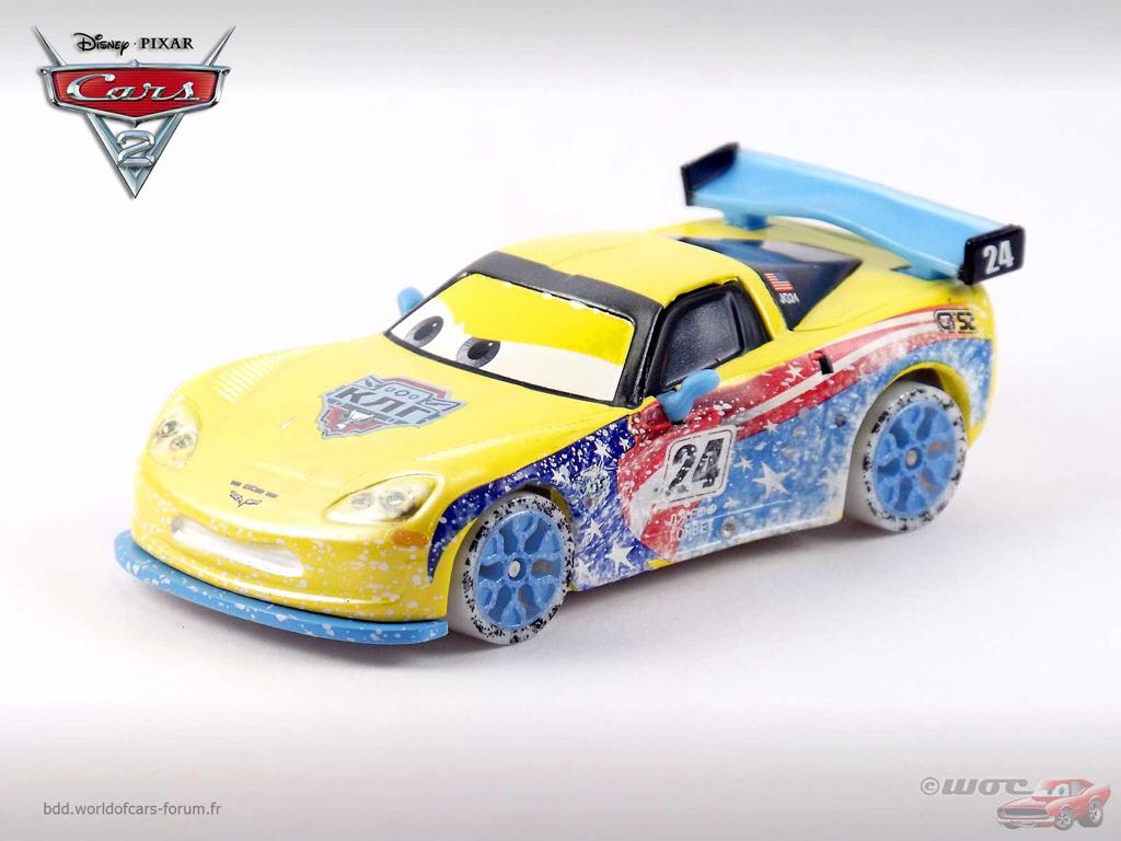 Jeff Gorvette - (2015 - Cars 2015) ICE RACERS (17) toy car collectible - Main Image 2