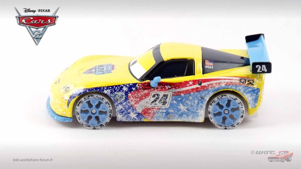 Jeff Gorvette - (2015 - Cars 2015) ICE RACERS (17) toy car collectible - Main Image 4