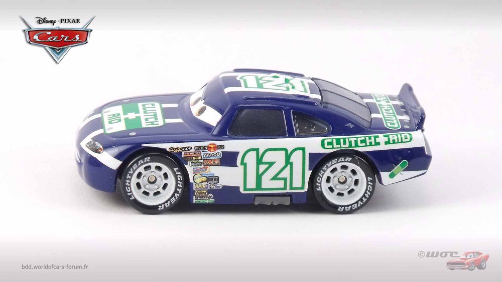 Clutch Aid No. 121 - (2009 - Race O Rama) KMART / SYNTHETIC RUBBER TIRES (16) toy car collectible - Main Image 4