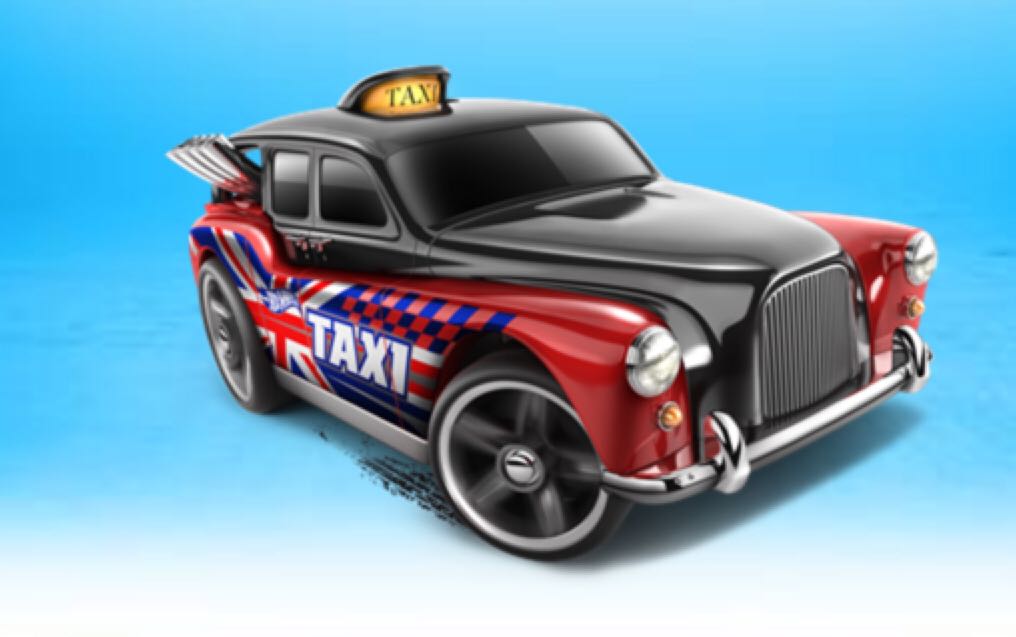 Cockney Cab ll - ’15 HW City toy car collectible - Main Image 2