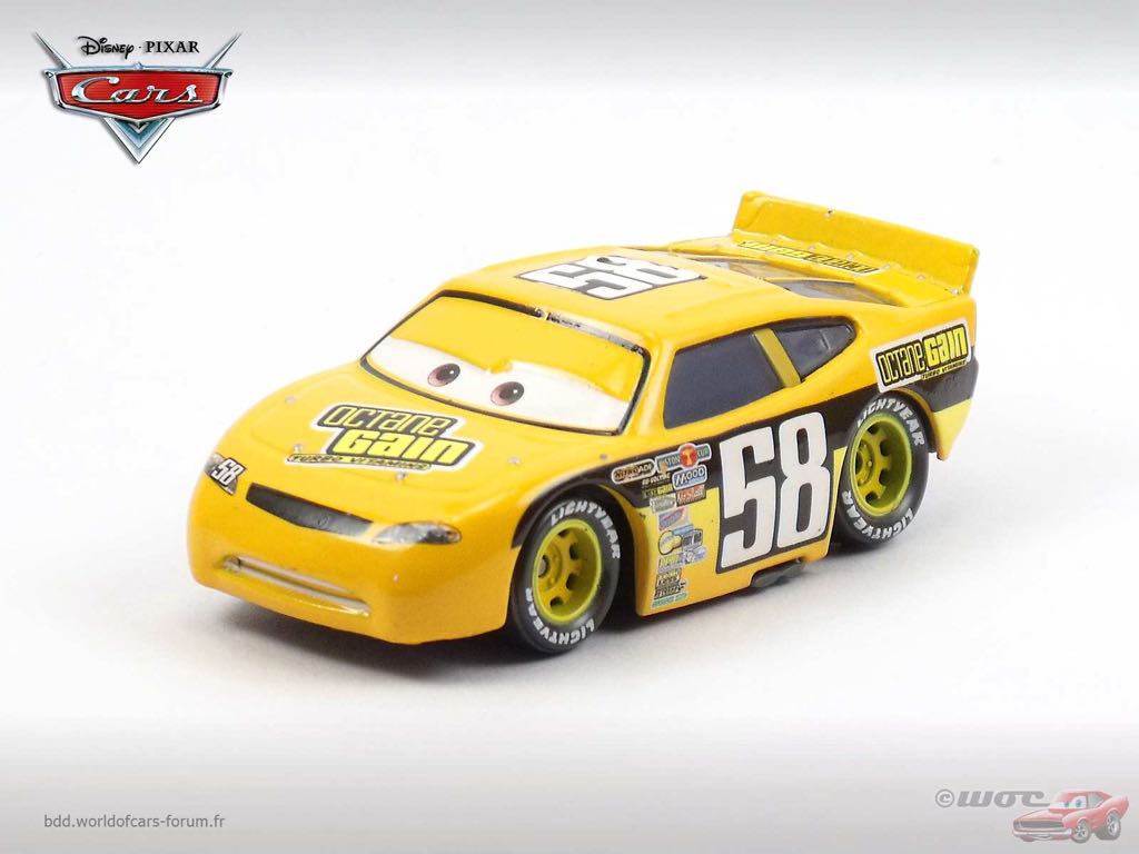 Octane Gain No. 58 - (2009 - Race O Rama) KMART / SYNTHETIC RUBBER TIRES (16) toy car collectible - Main Image 2