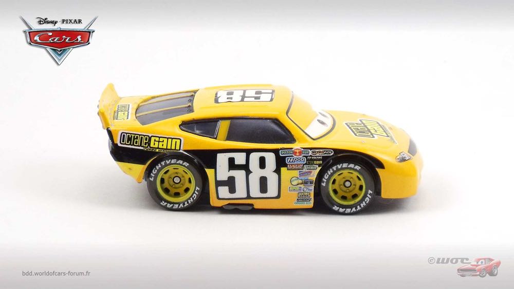 Octane Gain No. 58 - (2009 - Race O Rama) KMART / SYNTHETIC RUBBER TIRES (16) toy car collectible - Main Image 3