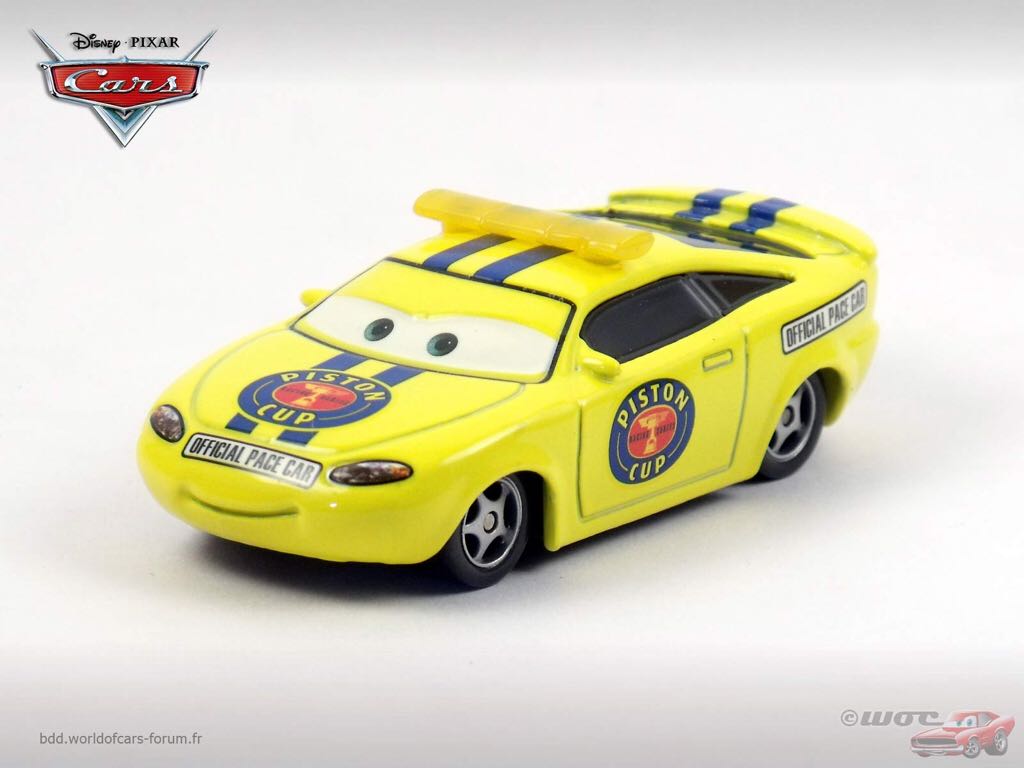 Piston Cup Pace Car - [Exclusive - Walmart] Supercharged toy car collectible - Main Image 2