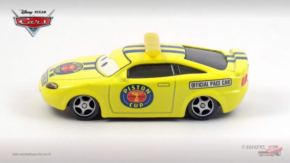 Piston Cup Pace Car - [Exclusive - Walmart] Supercharged toy car collectible - Main Image 4