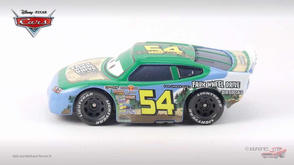 Faux Wheel Drive No. 54 - (2010 - Final Lap) KMART / SYNTHETIC RUBBER TIRES (19) toy car collectible - Main Image 4