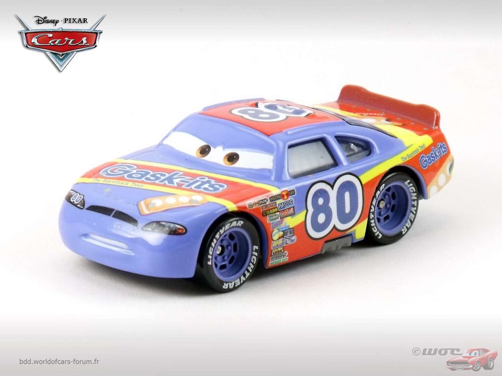 Gask-Its No. 80 - (2010 - Final Lap) KMART / SYNTHETIC RUBBER TIRES (19) toy car collectible - Main Image 2