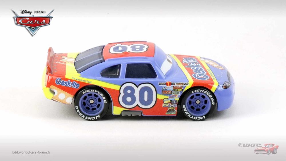Gask-Its No. 80 - (2010 - Final Lap) KMART / SYNTHETIC RUBBER TIRES (19) toy car collectible - Main Image 3