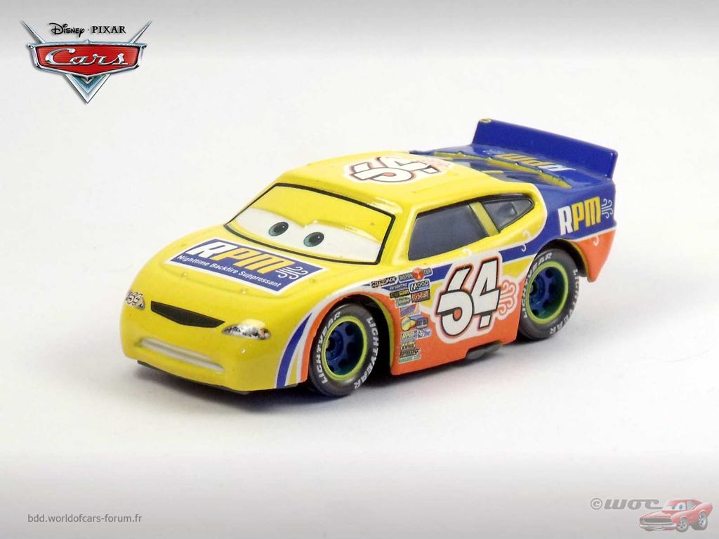 RPM No. 64 - (2010 - Final Lap) KMART / SYNTHETIC RUBBER TIRES (19) toy car collectible - Main Image 2