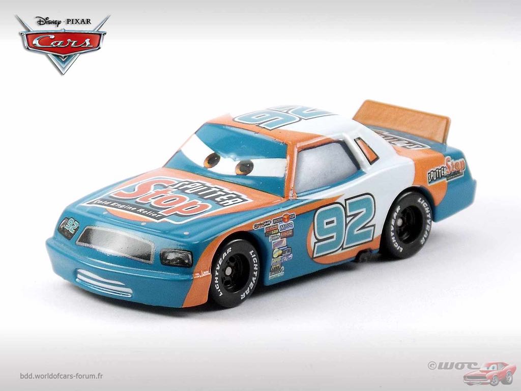 Sputter Stop No. 92 - (2010 - Final Lap) KMART / SYNTHETIC RUBBER TIRES (19) toy car collectible - Main Image 2
