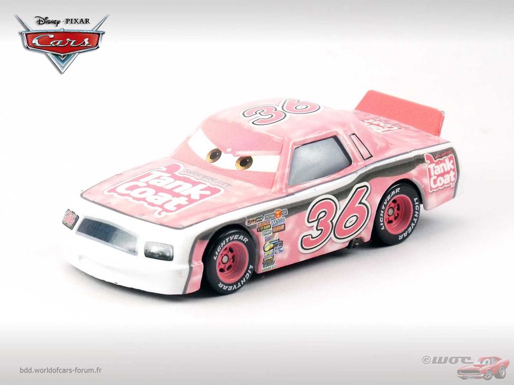 Tank Coat No. 36 - (2010 - Final Lap) KMART / SYNTHETIC RUBBER TIRES (19) toy car collectible - Main Image 2