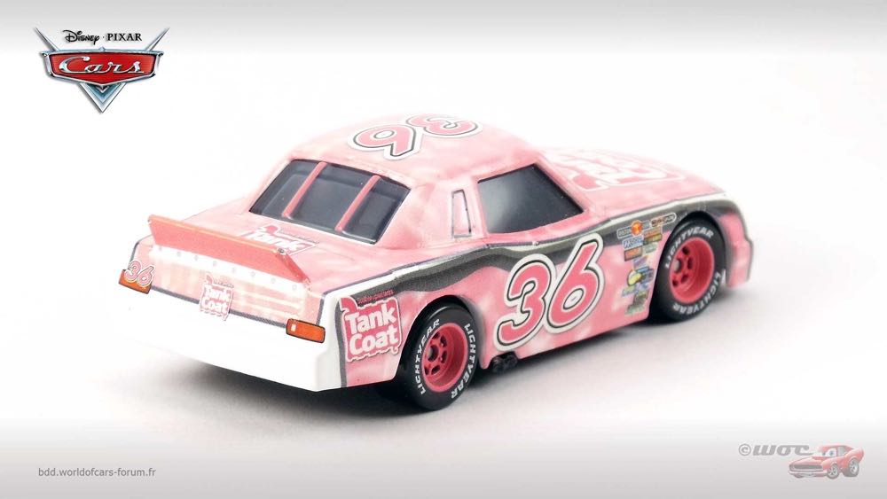 Tank Coat No. 36 - (2010 - Final Lap) KMART / SYNTHETIC RUBBER TIRES (19) toy car collectible - Main Image 3