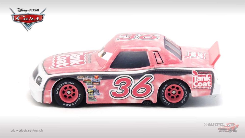 Tank Coat No. 36 - (2010 - Final Lap) KMART / SYNTHETIC RUBBER TIRES (19) toy car collectible - Main Image 4