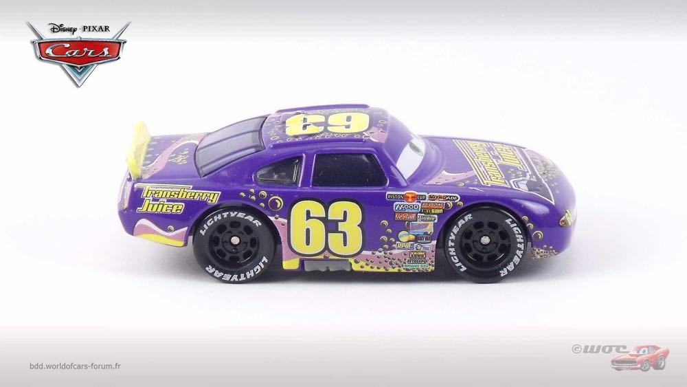 Transberry Juice No. 63 - (2010 - Final Lap) KMART / SYNTHETIC RUBBER TIRES (19) toy car collectible - Main Image 3