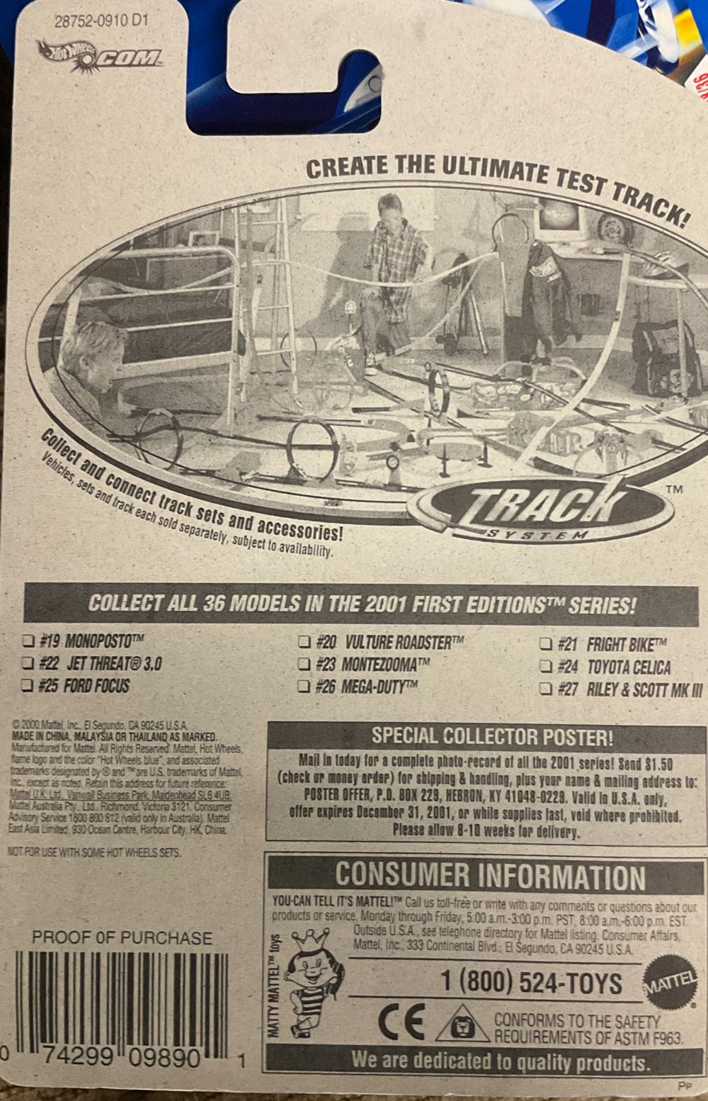 Vulture Roadster - 2001 First Editions toy car collectible - Main Image 2