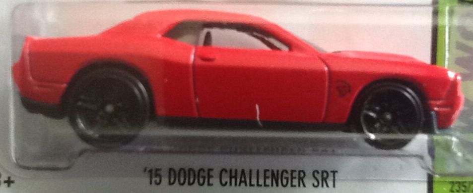 Dodge Challenger SRT 2015 - Mainline - HW Workshop toy car collectible - Main Image 2